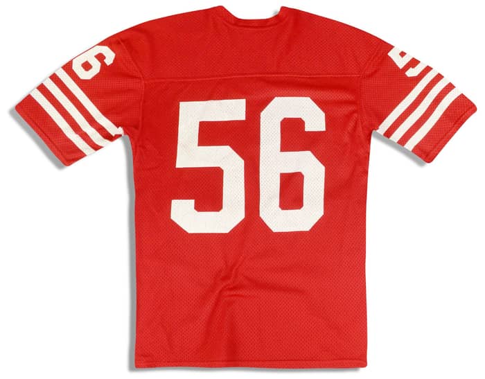 1980s San Francisco 49ers Quillan #56 Rawlings Jersey (Home) L