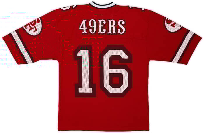1980s San Francisco 49ers #16 Am'Cap Sportswear Training Jersey - 7/10 - (One Size)