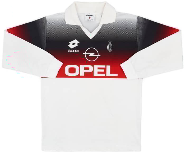 1995-96 AC Milan Lotto Training L/S Shirt - 8/10 - (L)