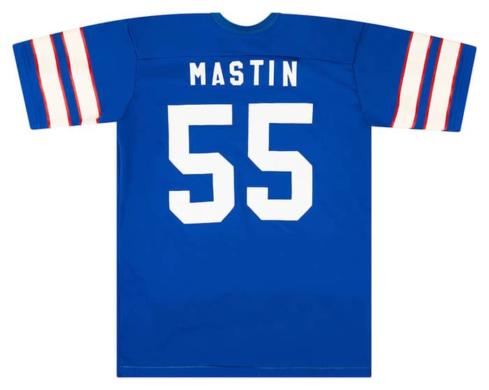 1980s Buffalo Bills Mastin #55 Rawlings Jersey (Home) L
