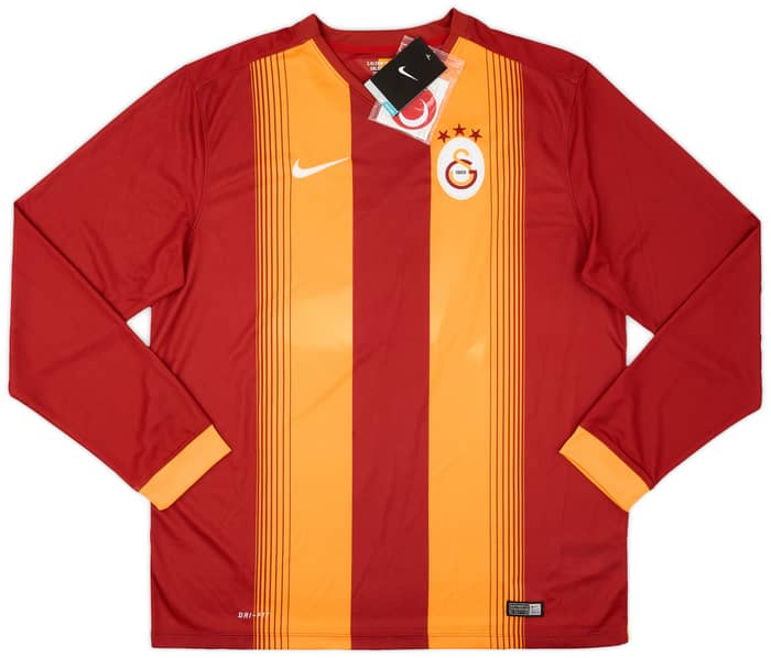 2014-15 Galatasaray Home L/S Shirt (XL)