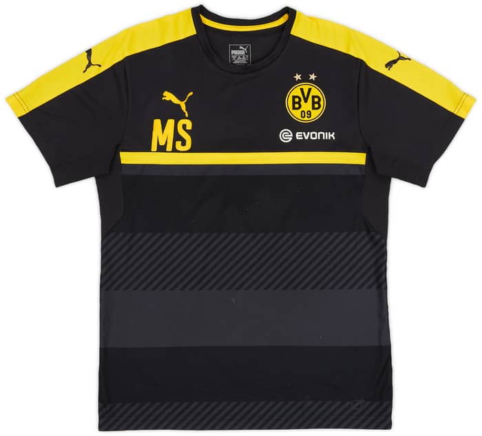 2013-14 Borussia Dortmund Staff Issue Puma Training Shirt 'MS' - 6/10 - (L)