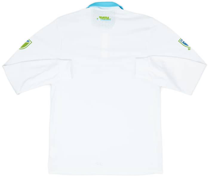 2017-18 Seattle Sounders Authentic Away L/S Shirt - 9/10 - (L)