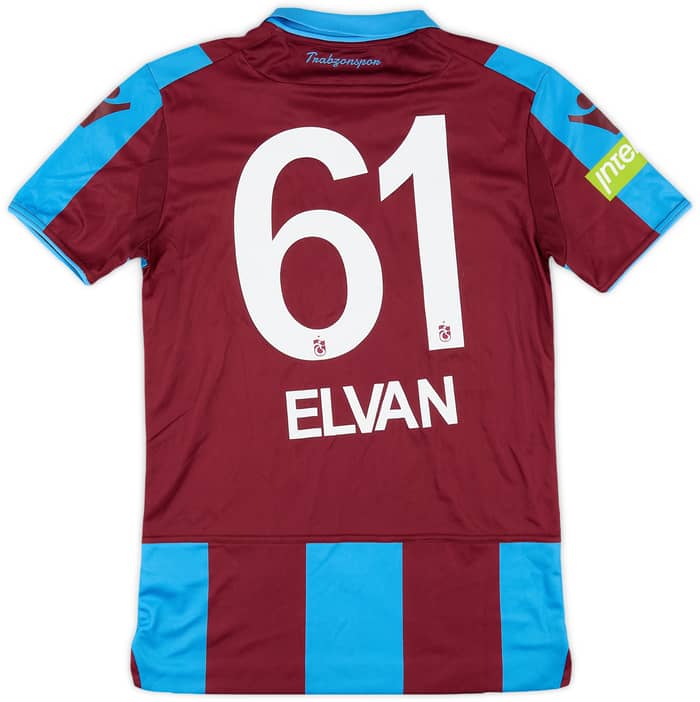 2018-19 Trabzonspor Home Shirt Elvan #61 - 7/10 - (S)