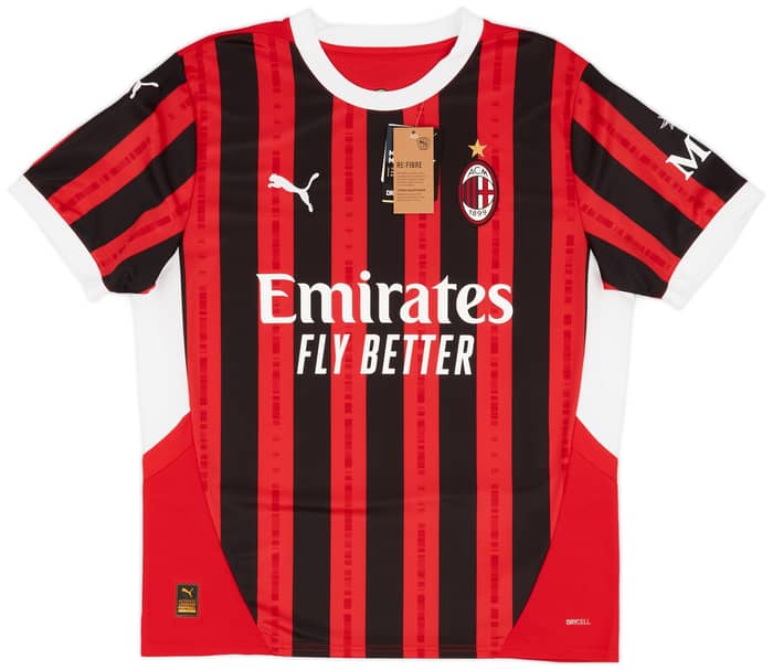 2024-25 AC Milan Home Shirt Pulisic #11