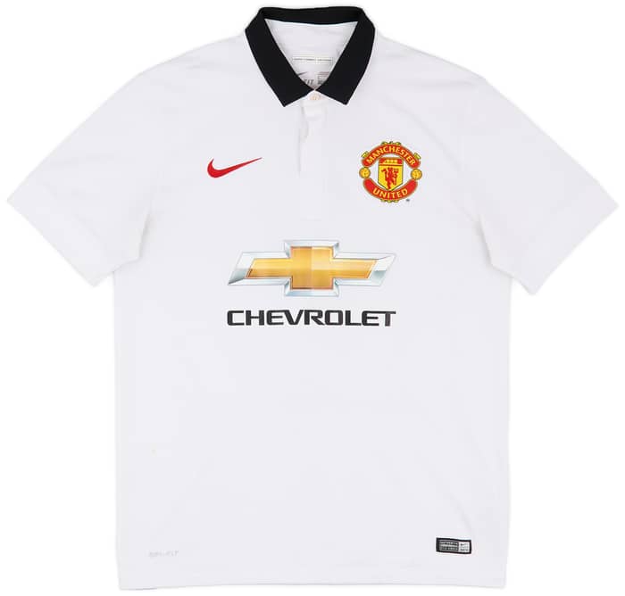 2014-15 Manchester United Away Shirt Mata #8 - 8/10 - (M)
