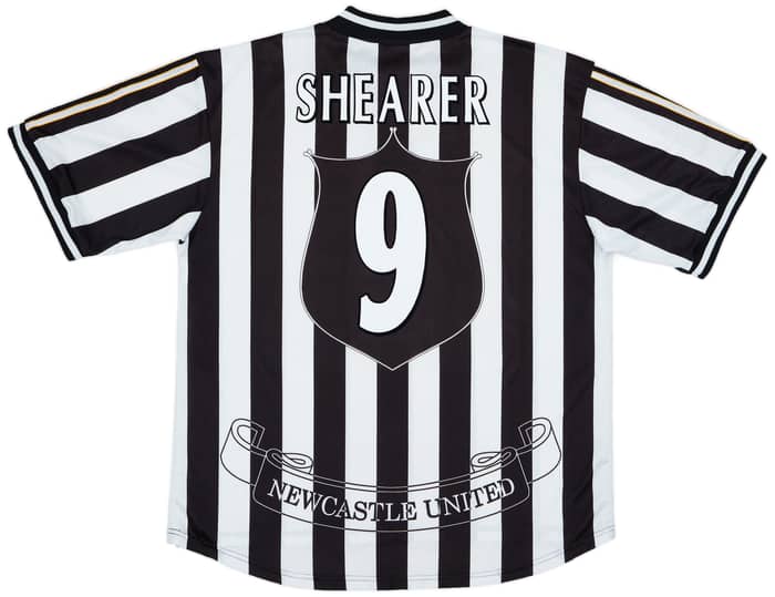 1997-99 Newcastle Home Shirt Shearer #9 - 8/10 - (XXL)