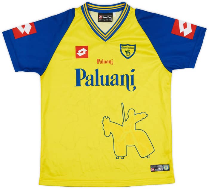 2003-04 Chievo Verona Home Shirt - 8/10 - (L.Boys)