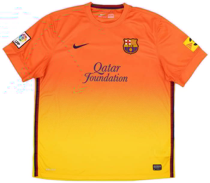 2012-13 Barcelona Away Shirt Messi #10 - 8/10 - (XL)