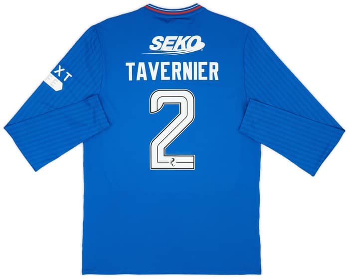 2023-24 Rangers Authentic Home L/S Shirt Tavernier #2 (M)