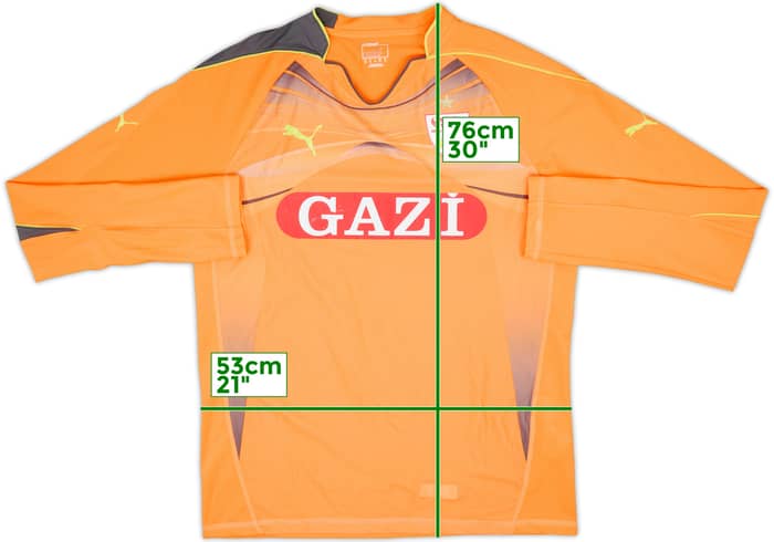 2010-11 Stuttgart Player Issue GK Shirt - 7/10 - (XL)