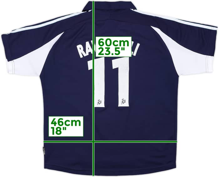 1999-00 Olympique Marseille Away Shirt Ravanelli #11 - 5/10 - (XS)