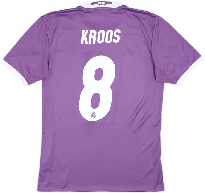 2016-17 Real Madrid Away Shirt Kroos #8 - 9/10 - (S)