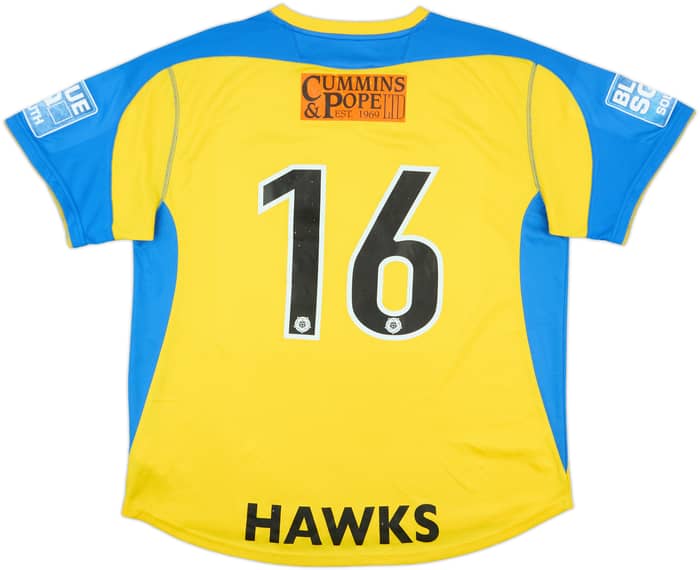 2008-09 Havant & Waterlooville Match Issue Third Shirt #16