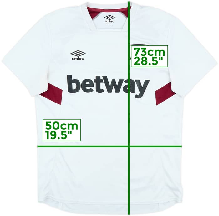 2016-17 West Ham Umbro Training Shirt - 6/10 - (L)