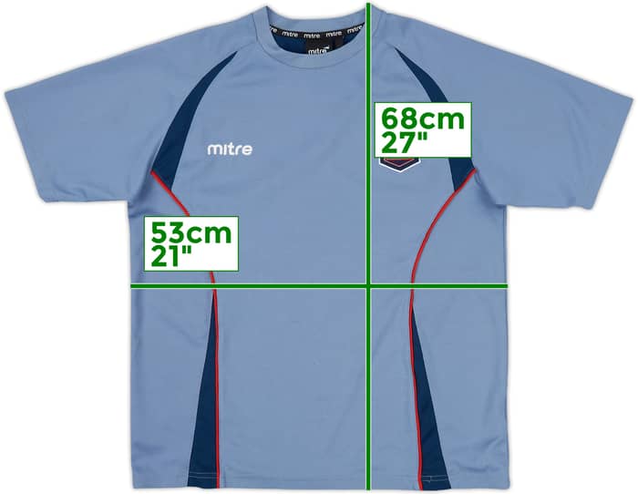 2008-09 Ipswich Mitre Training Shirt - 8/10 - (M)