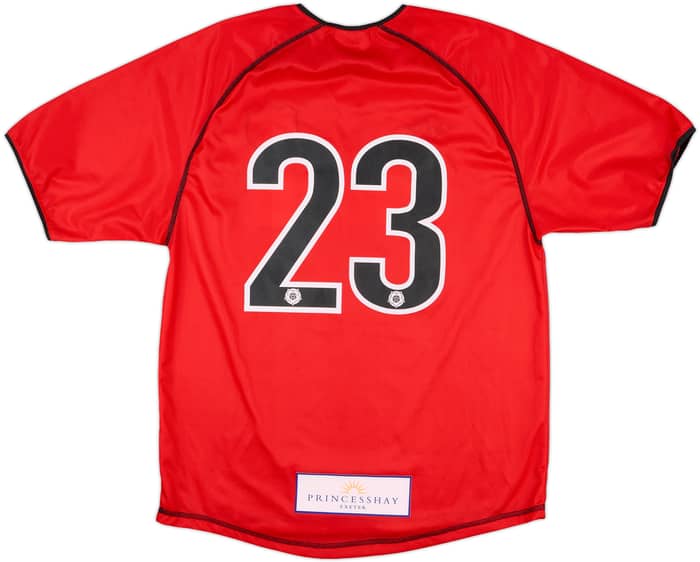 2005-06 Exeter City Match Issue Home Shirt #23