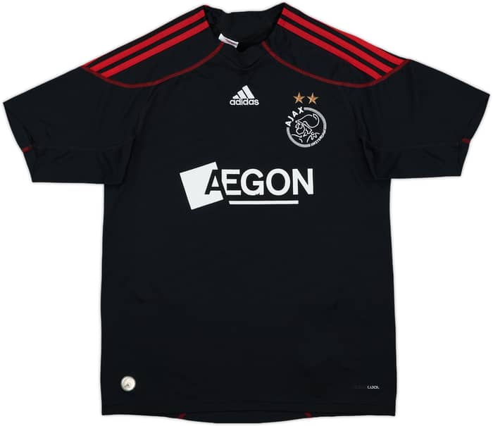 2009-10 Ajax Away Shirt Burgers #9 - 7/10 - (XL.Boys)