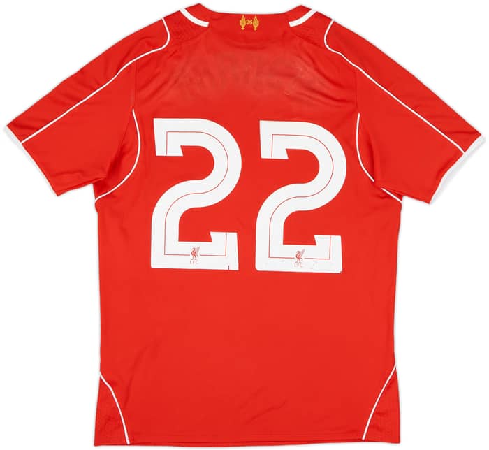 2014-15 Liverpool Home Shirt Francis #22 - 3/10 - (M)