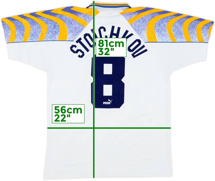 1995-97 Parma Home Shirt Stoichkov #8 - 4/10 - (XL)