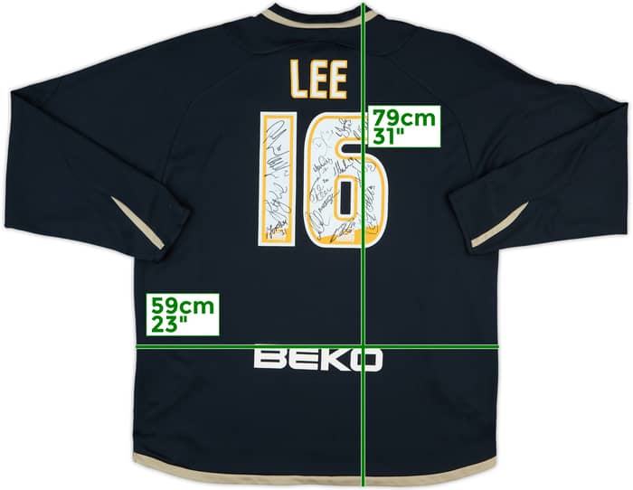 2007-08 Watford Match Issue Squad Signed GK Shirt Lee #16