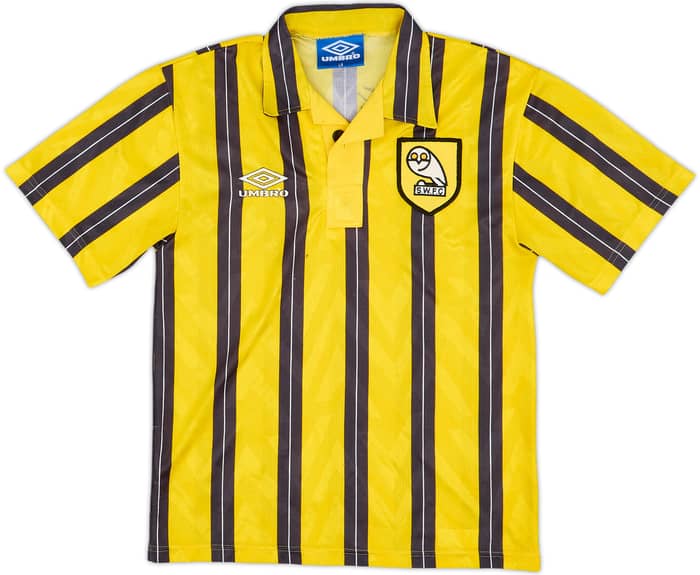 1992-93 Sheffield Wednesday Signed Away Shirt - 7/10 - (L.Boys)