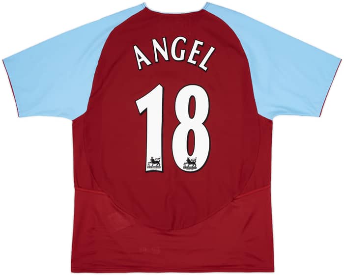 2003-04 Aston Villa Home Shirt Angel #18 - 8/10 - (S)