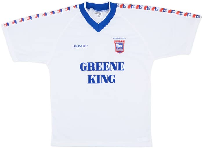 1999-00 Ipswich 'Wembley 2000' Training Shirt - 9/10 - (M)