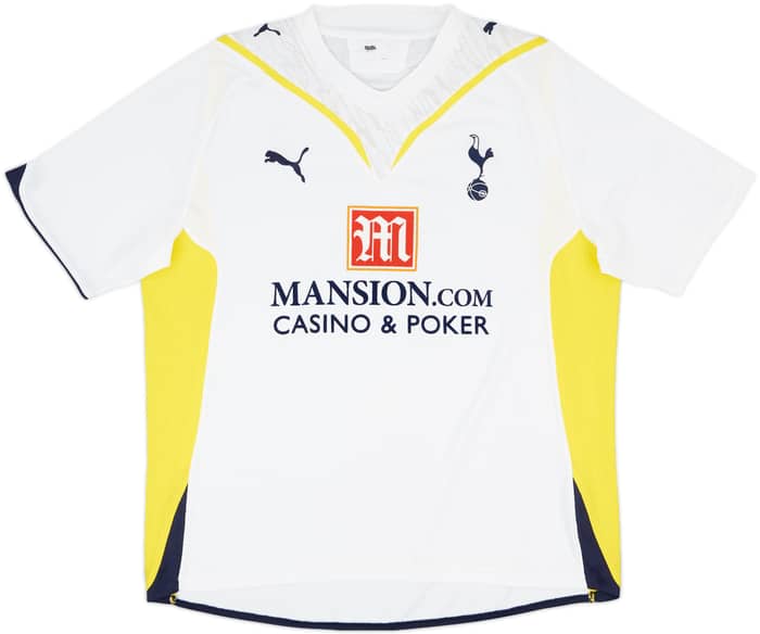 2009-10 Tottenham Home Shirt Defoe #18 - 8/10 - (XL)