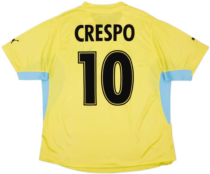 2001-02 Lazio Away Shirt Crespo #10 - 7/10 - (XXL)