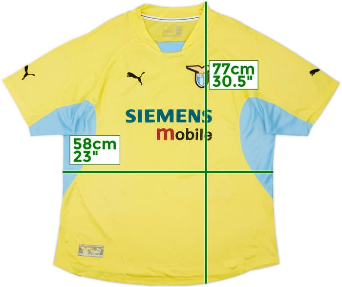 2001-02 Lazio Away Shirt Crespo #10 - 7/10 - (XXL)