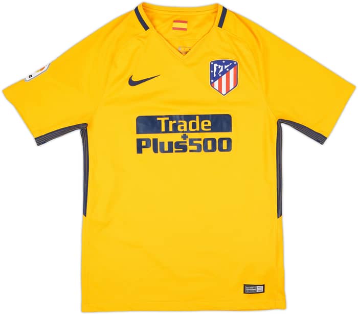 2017-18 Atletico Madrid Away Shirt - 8/10 - (S)