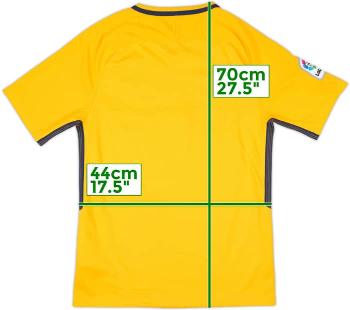 2017-18 Atletico Madrid Away Shirt - 8/10 - (S)