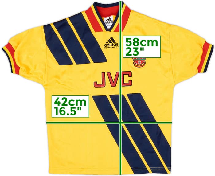 1993-94 Arsenal Away Shirt - 9/10 - (S.Boys)