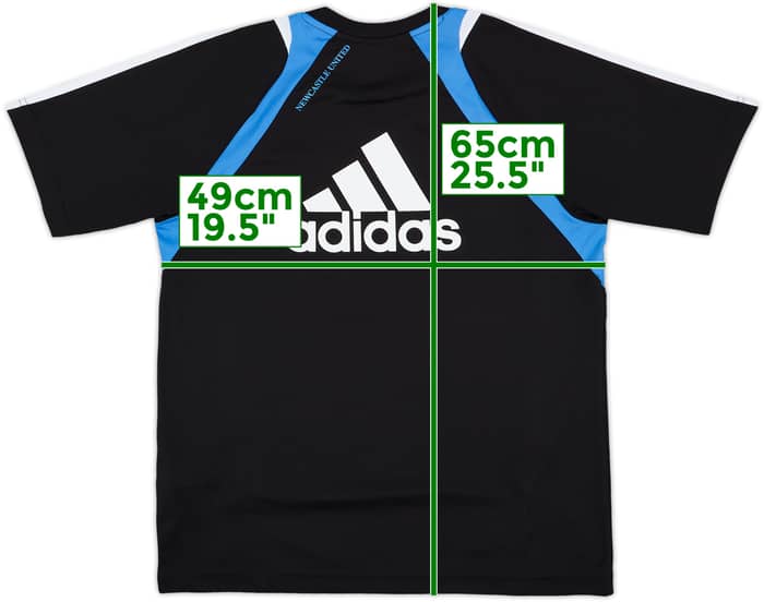 2009-10 Newcastle adidas Training Shirt - 8/10 - (XL.Boys)
