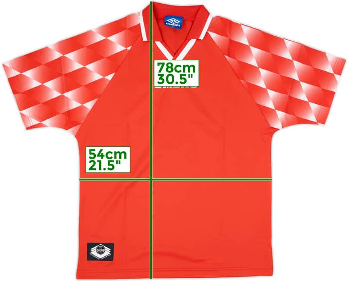 1990s Umbro Template Shirt - 10/10 - (M)