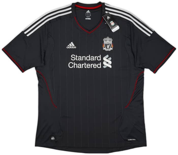 2011-12 Liverpool Away Shirt Suarez #7