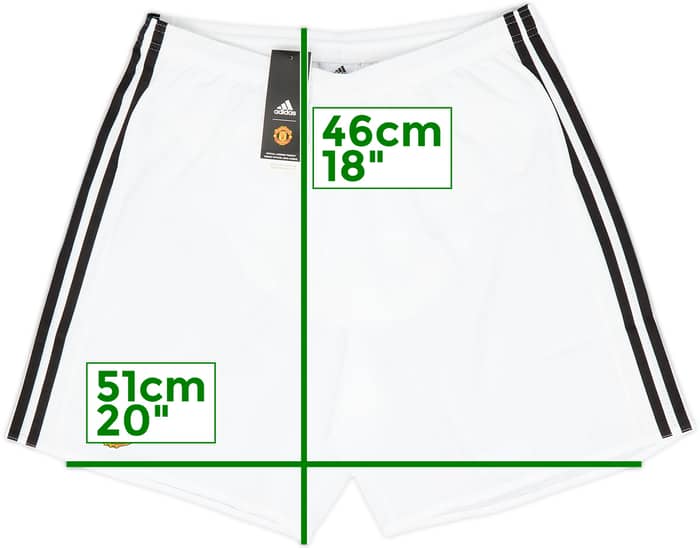 2017-18 Manchester United Home Shorts (L)