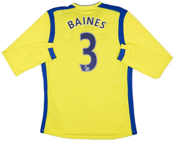 2016-17 Everton Third L/S Shirt Baines #3 (L)
