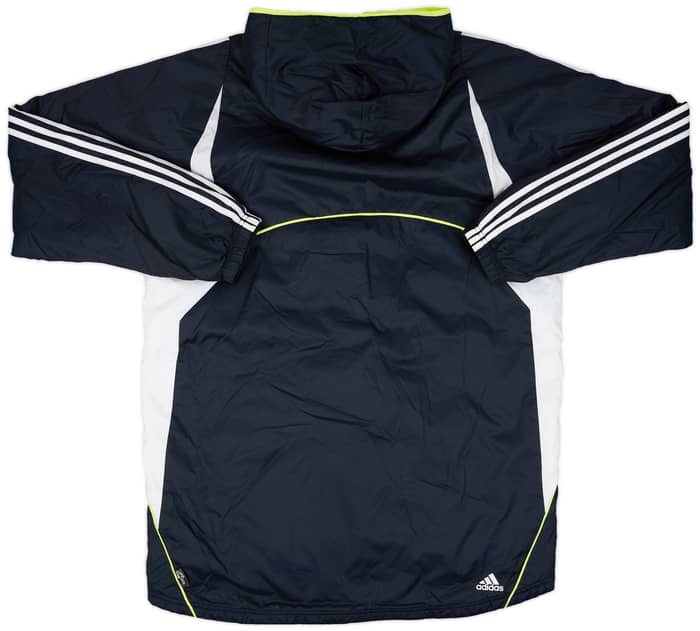 2007-08 Chelsea adidas CL Padded Bench Coat - 8/10 - (XL)
