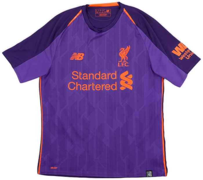 2018-19 Liverpool Away Shirt Virgil #4 - 10/10 - (S)