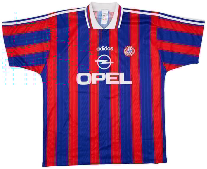 1995-97 Bayern Munich Home Shirt Klinsmann #18 - 7/10 - (XL)
