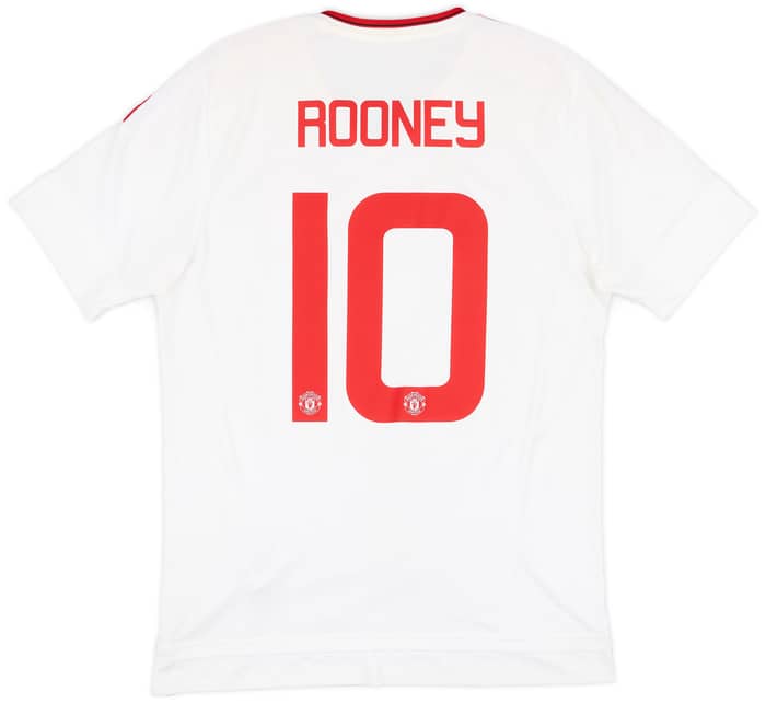 2015-16 Manchester United Away Shirt Rooney #10 - 7/10 - (M)
