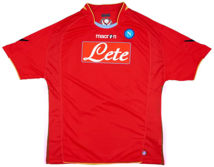 2009-10 Napoli Third Shirt Lavezzi #7 - 9/10 - (XL)
