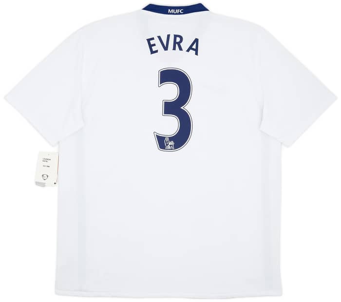 2008-10 Manchester United Away Shirt Evra #3 (XL)