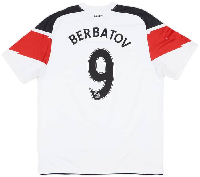 2010-12 Manchester United Away Shirt Berbatov #9 - 9/10 - (L)