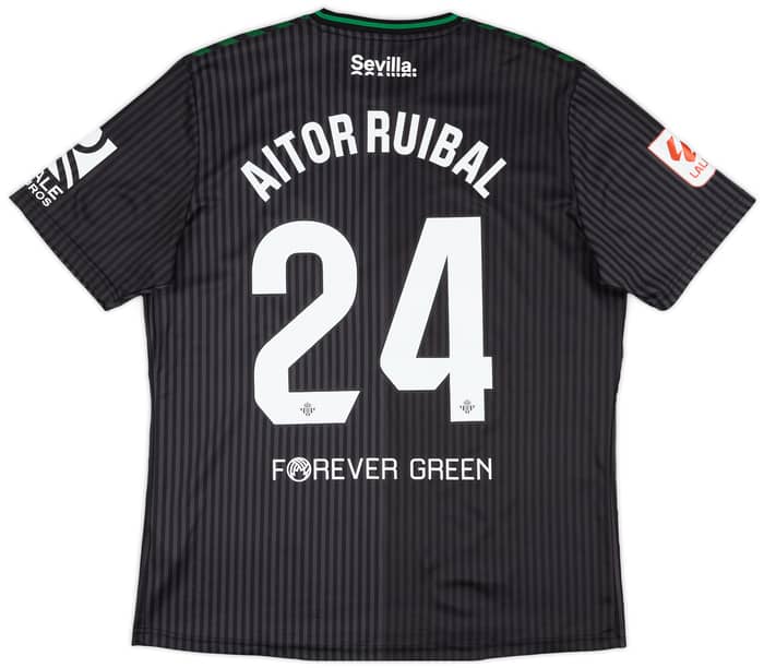 2023-24 Real Betis Third Shirt Aitor Ruibal #24 - As New - (XXL)