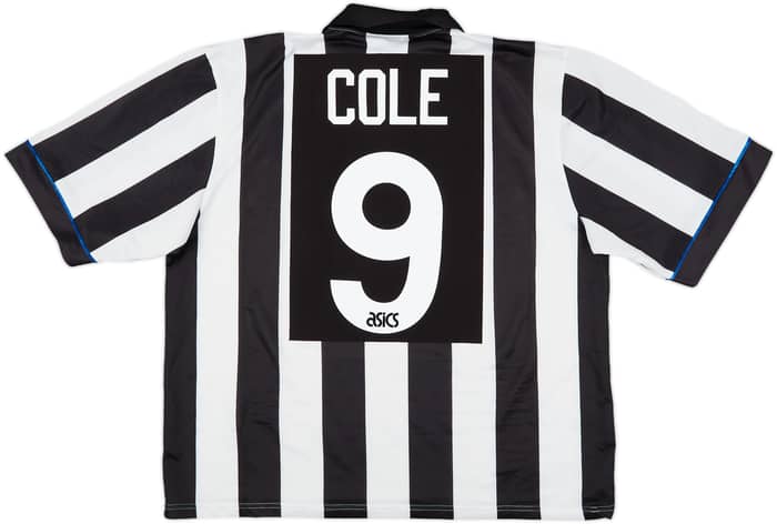 1993-95 Newcastle Home Shirt Cole #9 - 5/10 - (XXL)