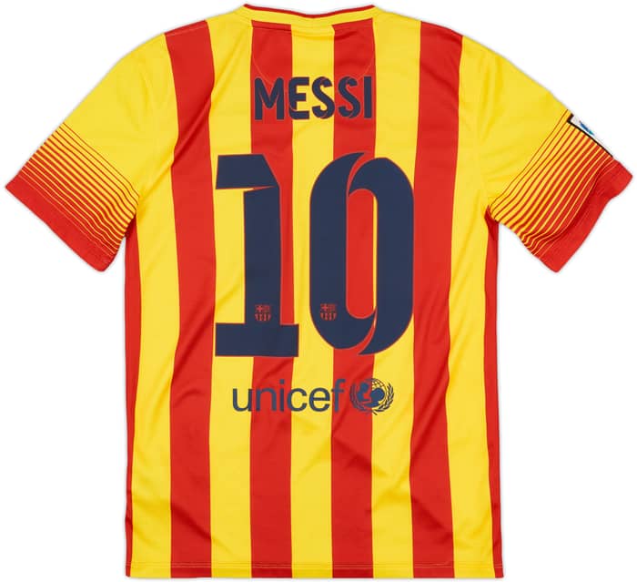 2013-15 Barcelona Away Shirt Messi #10 - 9/10 - (S)