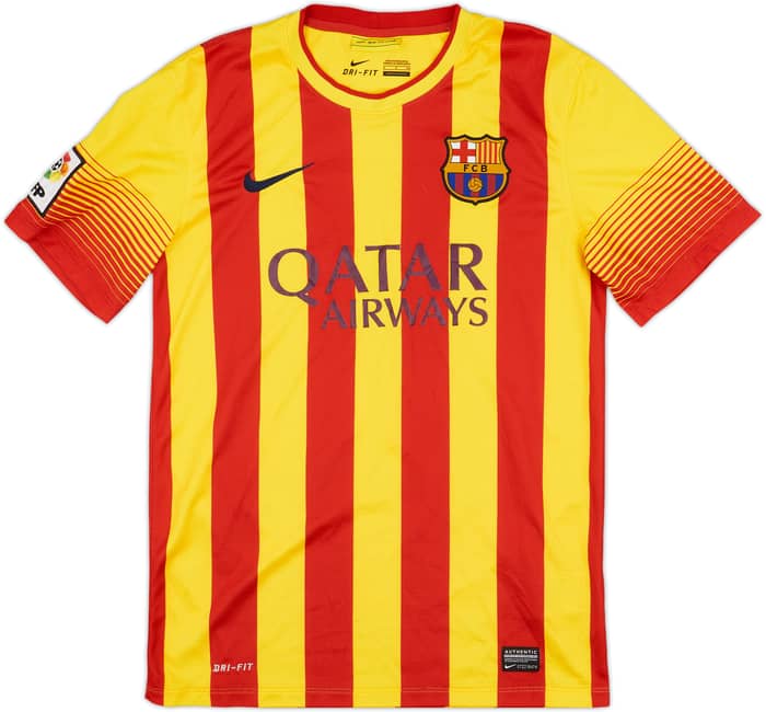 2013-15 Barcelona Away Shirt Messi #10 - 9/10 - (S)